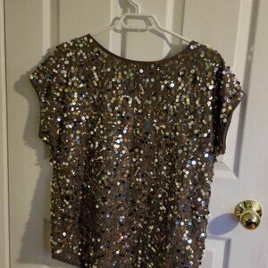 The Limited sequin shirt, size L
